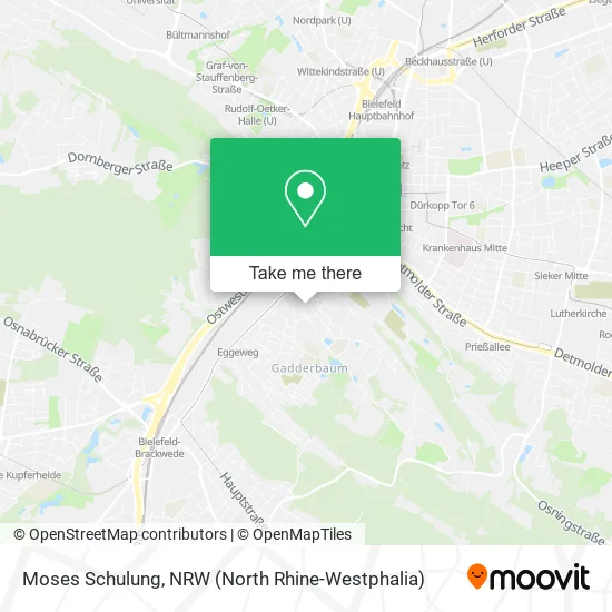 Карта Moses Schulung