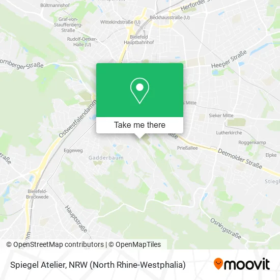 Spiegel Atelier map