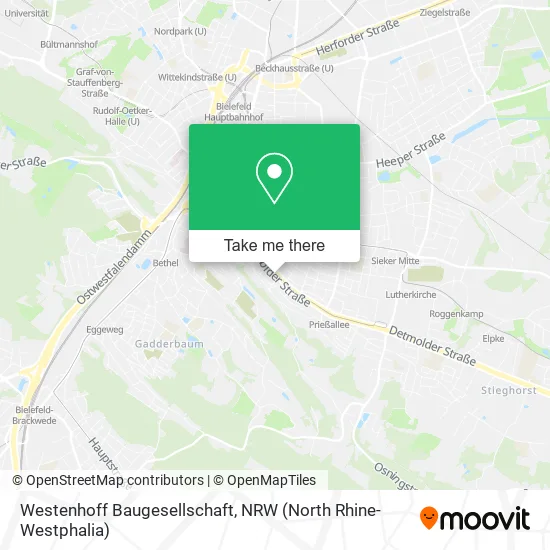 Westenhoff Baugesellschaft map