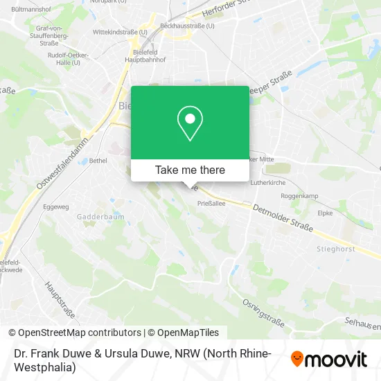 Карта Dr. Frank Duwe & Ursula Duwe
