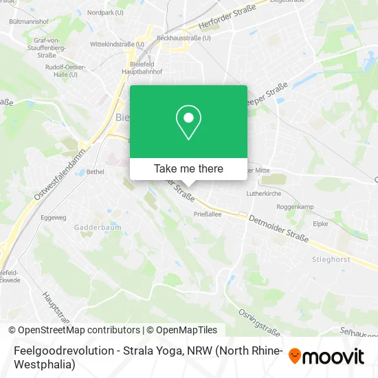 Feelgoodrevolution - Strala Yoga map