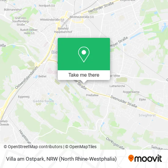 Карта Villa am Ostpark