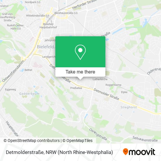Detmolderstraße map
