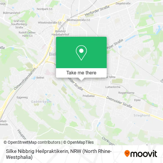 Карта Silke Nibbrig Heilpraktikerin