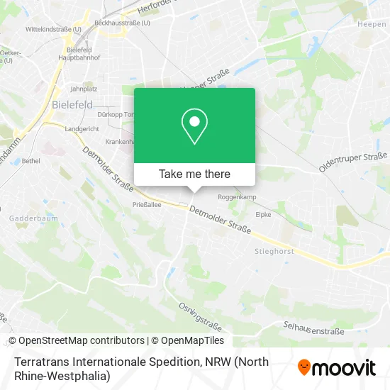 Карта Terratrans Internationale Spedition