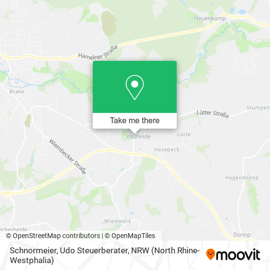 Карта Schnormeier, Udo Steuerberater