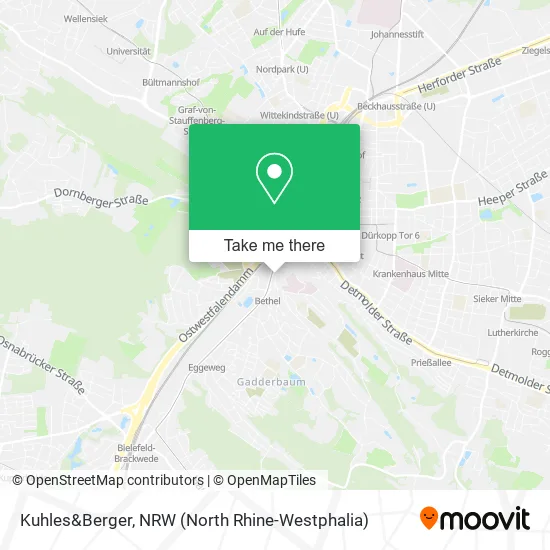 Карта Kuhles&Berger