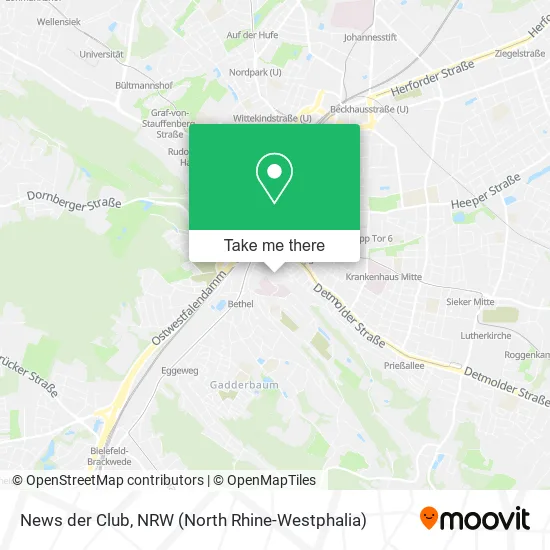 Карта News der Club