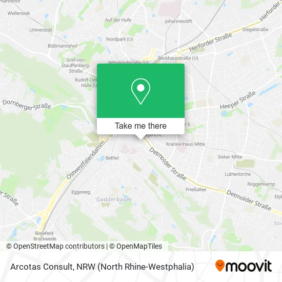 Карта Arcotas Consult