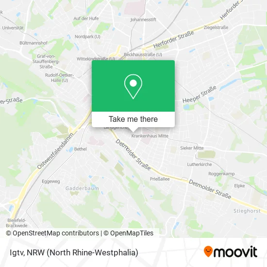Карта Igtv