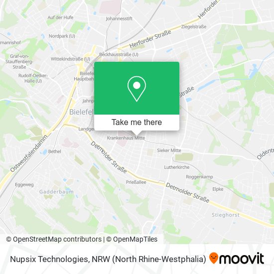 Nupsix Technologies map