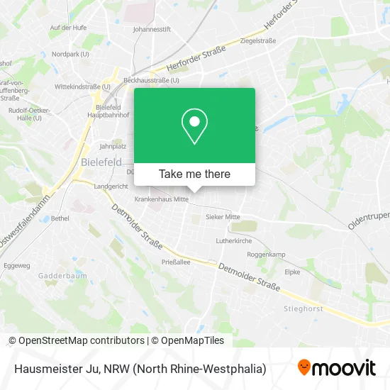 Карта Hausmeister Ju