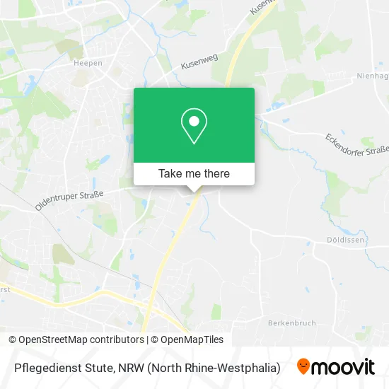 Pflegedienst Stute map