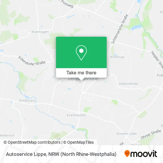 Карта Autoservice Lippe