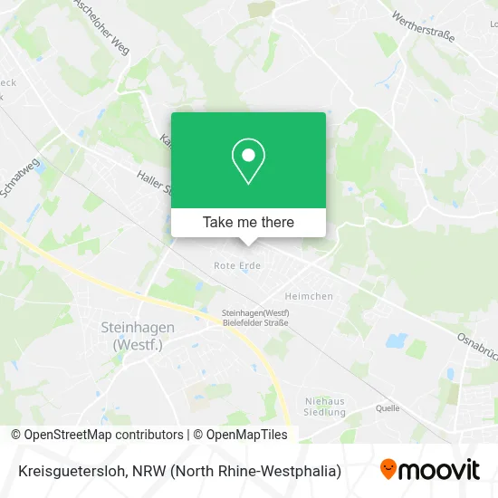 Kreisguetersloh map