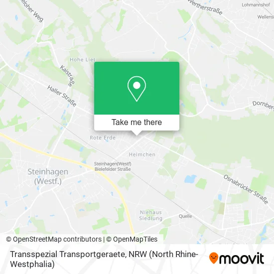 Карта Transspezial Transportgeraete