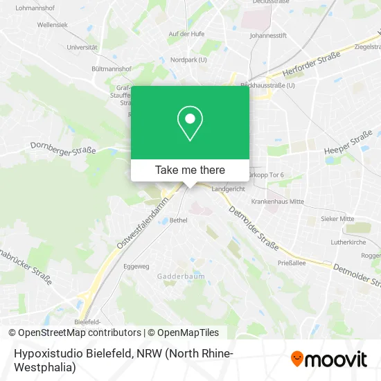 Карта Hypoxistudio Bielefeld