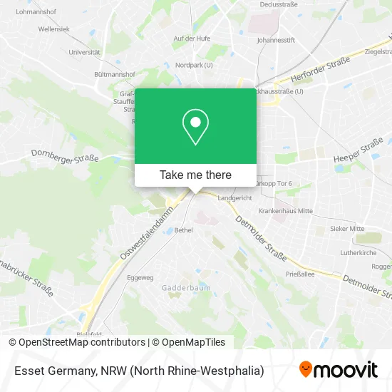 Карта Esset Germany