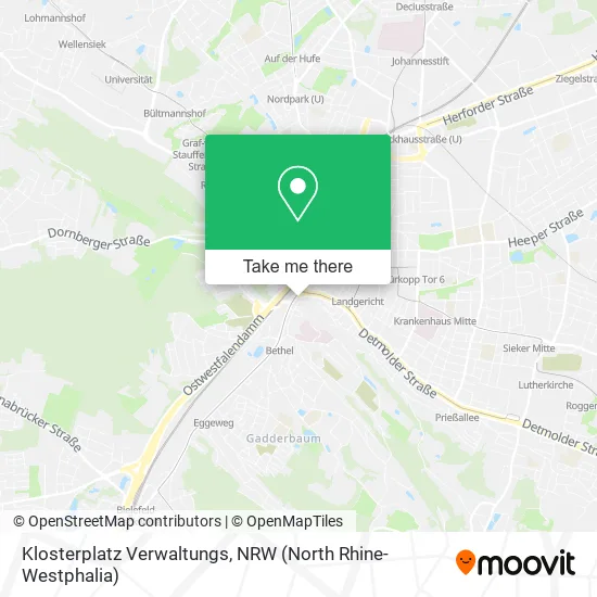Карта Klosterplatz Verwaltungs
