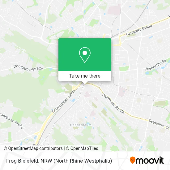 Frog Bielefeld map