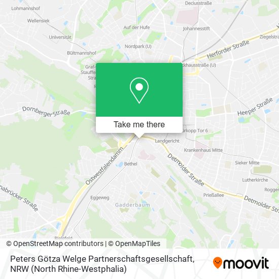 Peters Götza Welge Partnerschaftsgesellschaft map