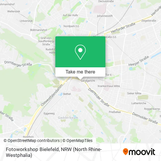 Карта Fotoworkshop Bielefeld