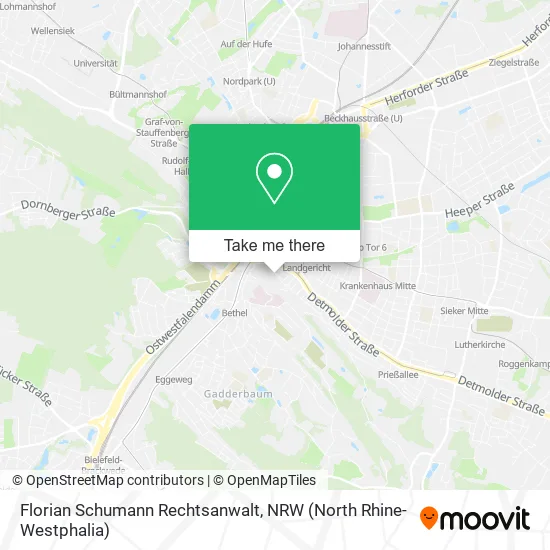 Карта Florian Schumann Rechtsanwalt