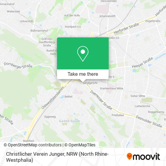 Карта Christlicher Verein Junger