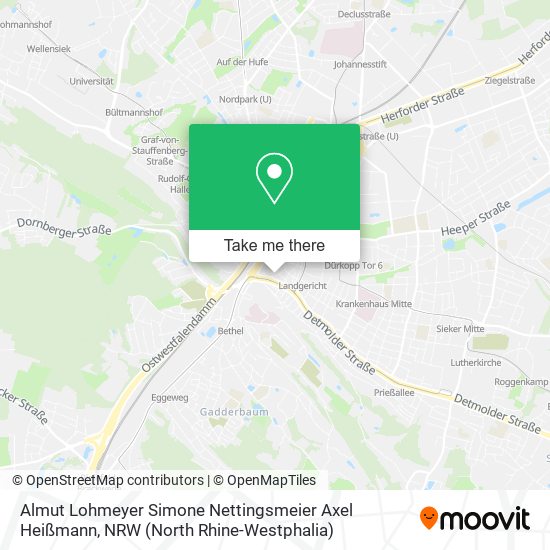 Almut Lohmeyer Simone Nettingsmeier Axel Heißmann map