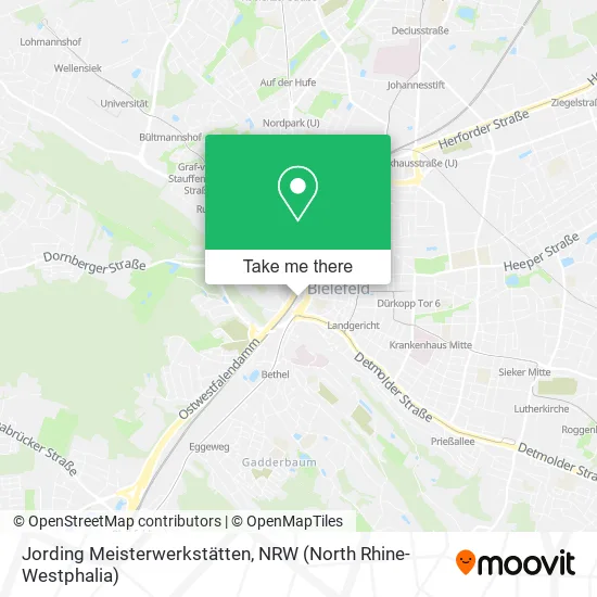 Карта Jording Meisterwerkstätten
