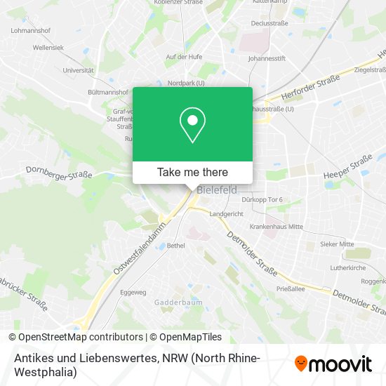 Antikes und Liebenswertes map