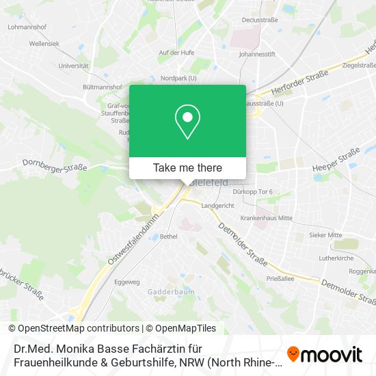Dr.Med. Monika Basse Fachärztin für Frauenheilkunde & Geburtshilfe map