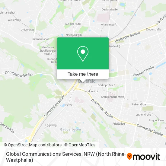 Карта Global Communications Services