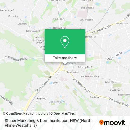 Steuer Marketing & Kommunikation map