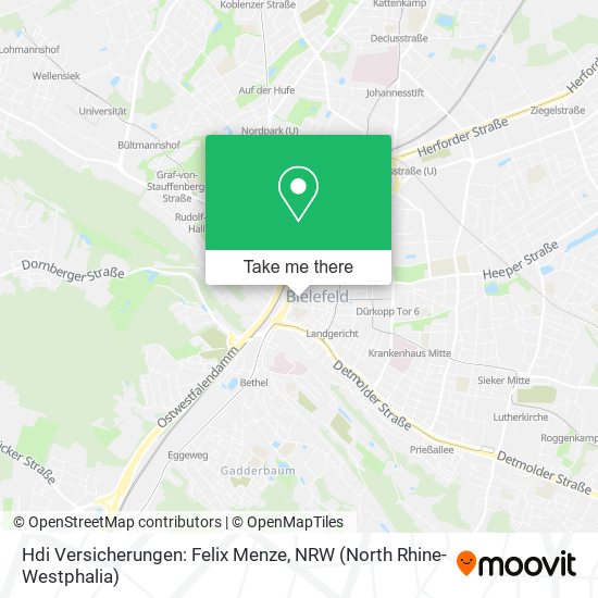 Hdi Versicherungen: Felix Menze map