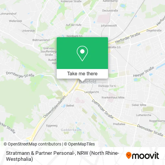 Карта Stratmann & Partner Personal-