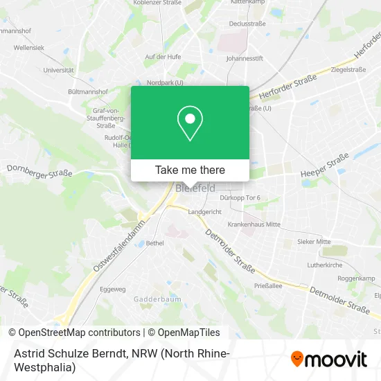 Astrid Schulze Berndt map