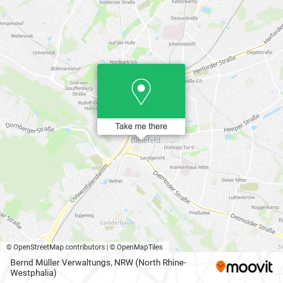 Карта Bernd Müller Verwaltungs