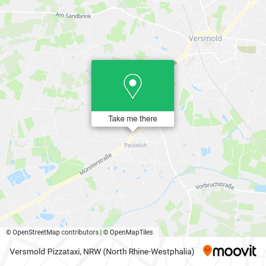 Карта Versmold Pizzataxi