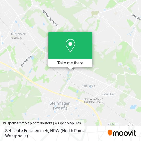 Schlichte Forellenzuch map