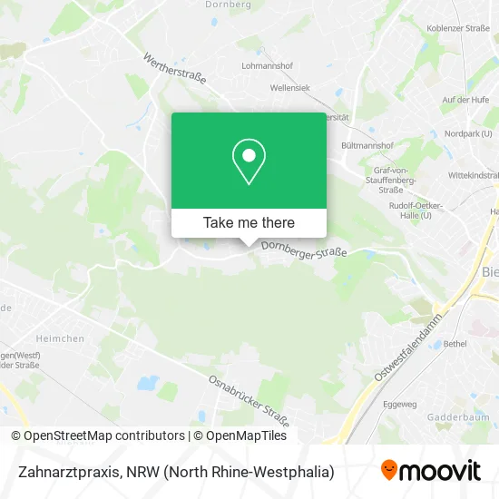 Карта Zahnarztpraxis