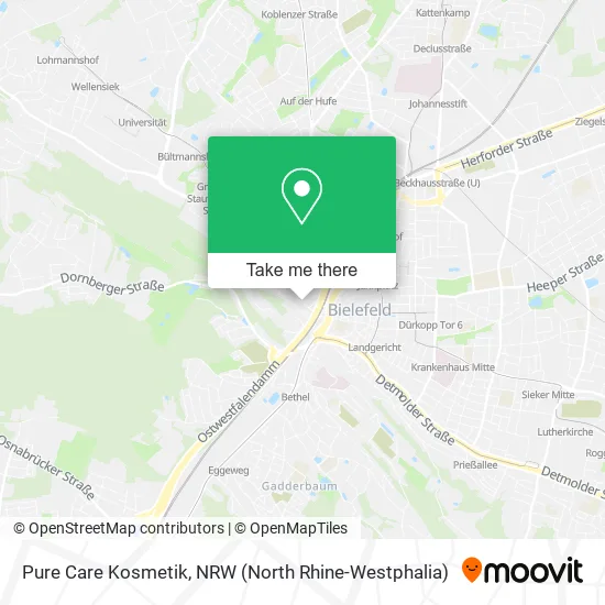 Карта Pure Care Kosmetik