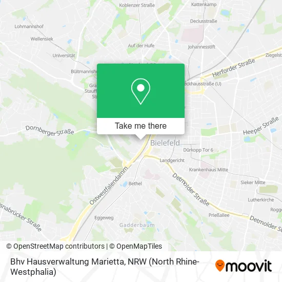 Карта Bhv Hausverwaltung Marietta