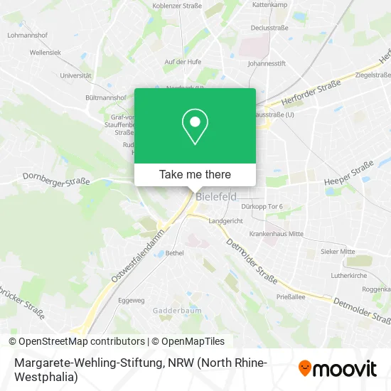 Карта Margarete-Wehling-Stiftung