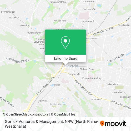 Gorlick Ventures & Management map