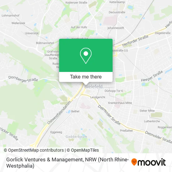 Карта Gorlick Ventures & Management
