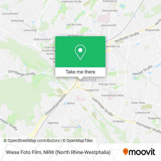 Wiese Foto Film map