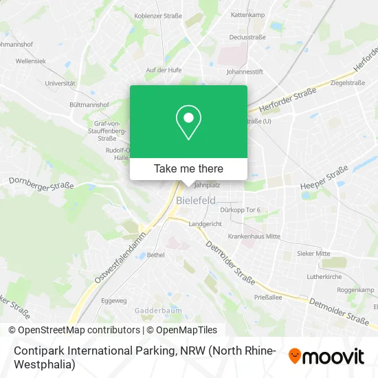 Карта Contipark International Parking