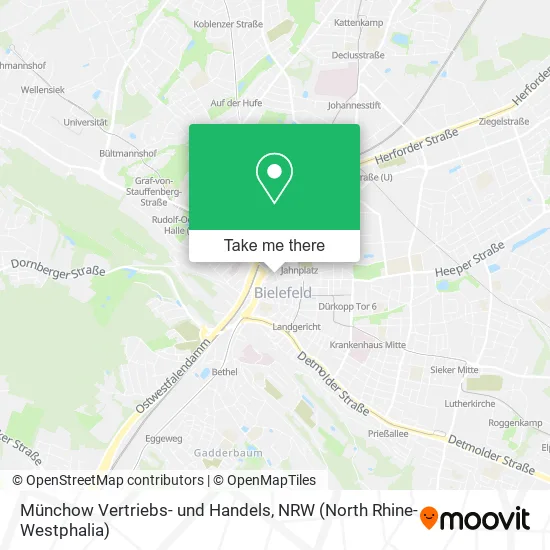 Карта Münchow Vertriebs- und Handels