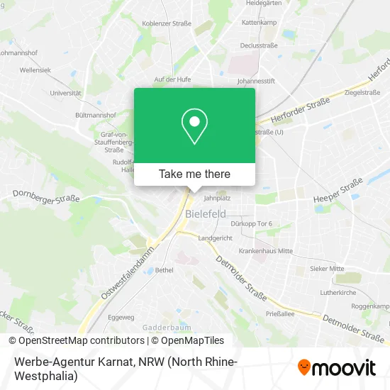 Карта Werbe-Agentur Karnat